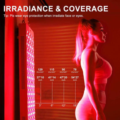 Red Light Therapy Device with Stand - Fixed-Angle Pro Series Professional Edition | Horizontal & Vertical Dual-Mode Stable Base