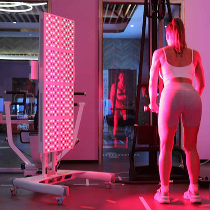 Red Light Therapy Device with Stand - Fixed-Angle Pro Series Professional Edition | Horizontal & Vertical Dual-Mode Stable Base