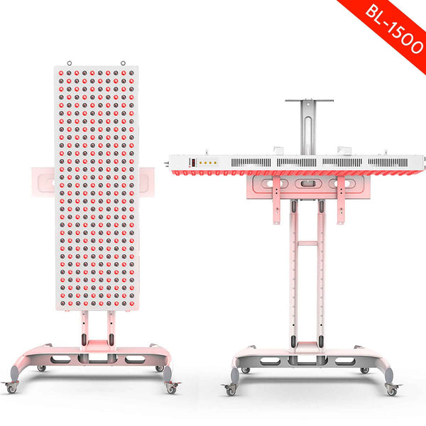 Red Light Therapy Device with Stand - Fixed-Angle Pro Series Professional Edition | Horizontal & Vertical Dual-Mode Stable Base