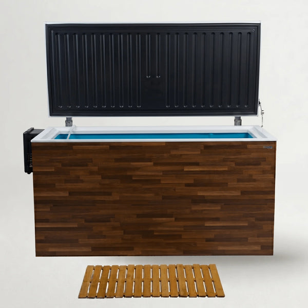 Cold Plunge Tub Built for Home Use, Cooling to 33F, Ozone Sanitation, Weatherproof Coating